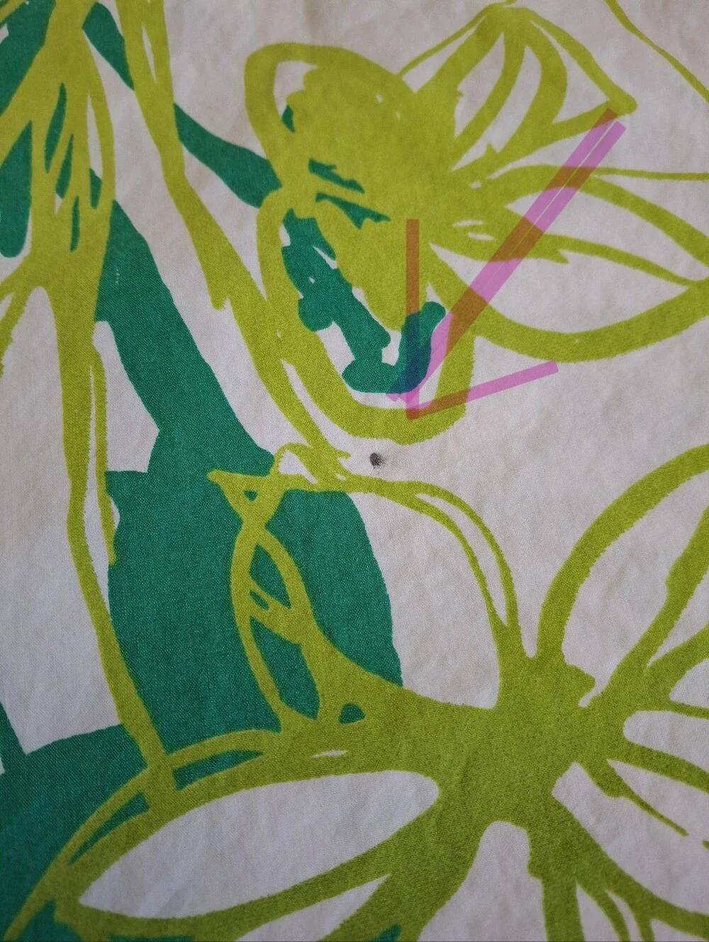 Pottery Barn Bold Multi-color Watercolor Floral & Bird Print Duvet Cover --King